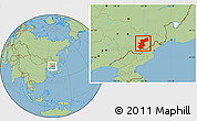 Savanna Style Location Map of Antu