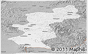 Gray Panoramic Map of Antu