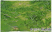 Satellite Panoramic Map of Antu