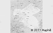 Silver Style 3D Map of Fusong