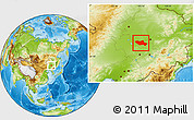 Physical Location Map of Fuyu