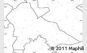 Blank Simple Map of Hunjiang Shi, no labels