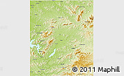 Physical 3D Map of Jiaohe