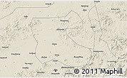Shaded Relief 3D Map of Jilin Shiqu
