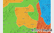 Political Map of Jilin Shiqu