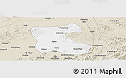 Classic Style Panoramic Map of Jilin Shiqu