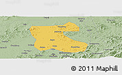 Savanna Style Panoramic Map of Jilin Shiqu