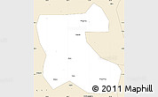 Classic Style Simple Map of Jilin Shiqu