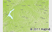 Physical 3D Map of Liaoyuan Shi