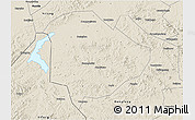 Shaded Relief 3D Map of Liaoyuan Shi