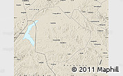 Shaded Relief Map of Liaoyuan Shi