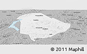 Gray Panoramic Map of Liaoyuan Shi