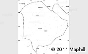 Blank Simple Map of Liaoyuan Shi