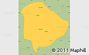 Savanna Style Simple Map of Liaoyuan Shi