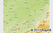 Physical Map of Liuhe