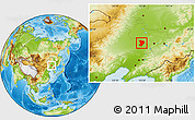 Physical Location Map of Shuangliao