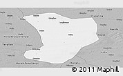 Gray Panoramic Map of Shuangliao