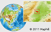 Physical Location Map of Taoan