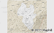 Classic Style 3D Map of Tonghua Shi
