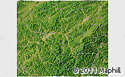 Satellite 3D Map of Tonghua Shi