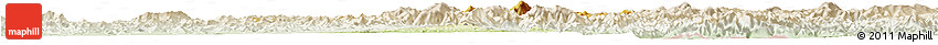 Physical Horizon Map of Tonghua Shi, lighten