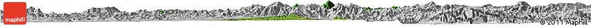 Satellite Horizon Map of Tonghua Shi, lighten, desaturated Satellite Horizon Map of Tonghua Shi, lighten, desaturated