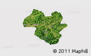 Satellite Panoramic Map of Tonghua Shi, cropped outside