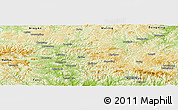 Physical Panoramic Map of Wangqing