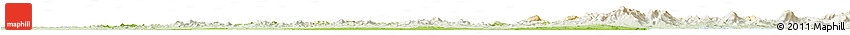 Physical Horizon Map of Yongji, lighten