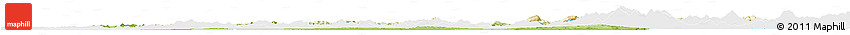 Physical Horizon Map of Yongji, single color outside