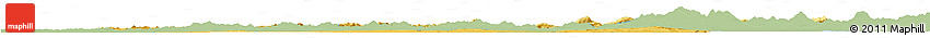 Savanna Style Horizon Map of Yongji, single color outside