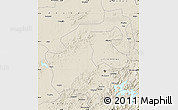 Shaded Relief Map of Yongji