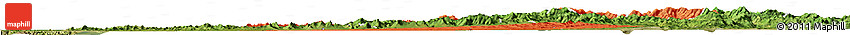 Political Horizon Map of Haicheng, satellite outside