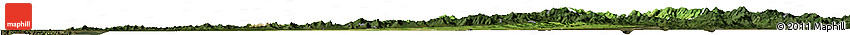 Satellite Horizon Map of Haicheng, darken