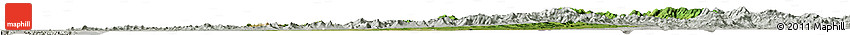 Satellite Horizon Map of Haicheng, lighten, semi-desaturated