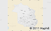 Classic Style Map of Haicheng, single color outside