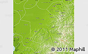 Physical Map of Haicheng