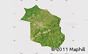 Satellite Map of Haicheng, cropped outside