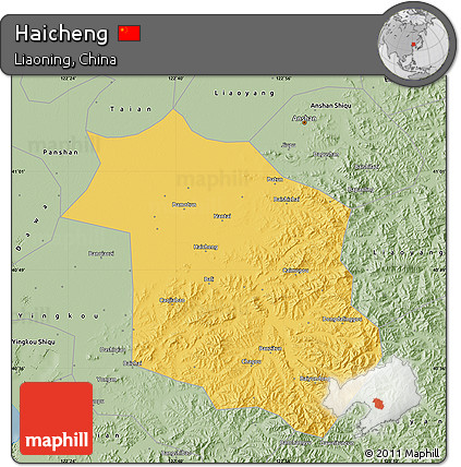 Savanna Style Map of Haicheng