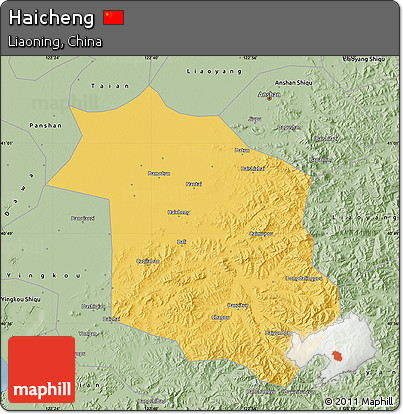 Savanna Style Map of Haicheng