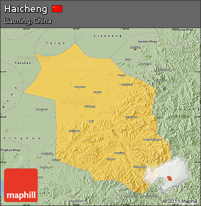 Savanna Style Map of Haicheng