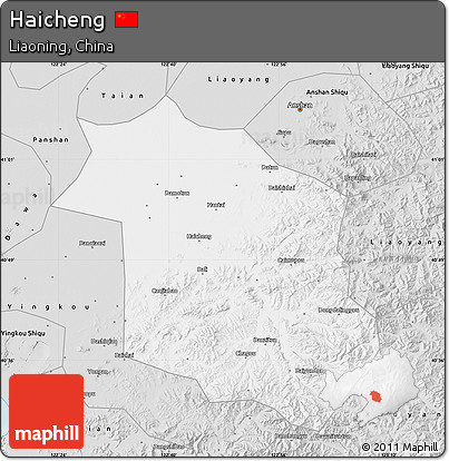 Silver Style Map of Haicheng
