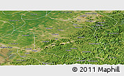 Satellite Panoramic Map of Haicheng