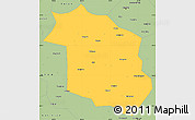 Savanna Style Simple Map of Haicheng