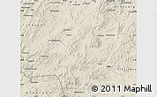 Shaded Relief Map of Jianchang