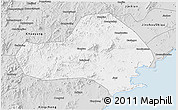 Silver Style 3D Map of Jinxi
