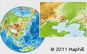 Physical Location Map of Jinxi