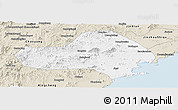 Classic Style Panoramic Map of Jinxi