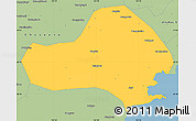 Savanna Style Simple Map of Jinxi