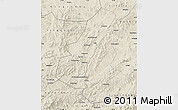 Shaded Relief Map of Lingyuan
